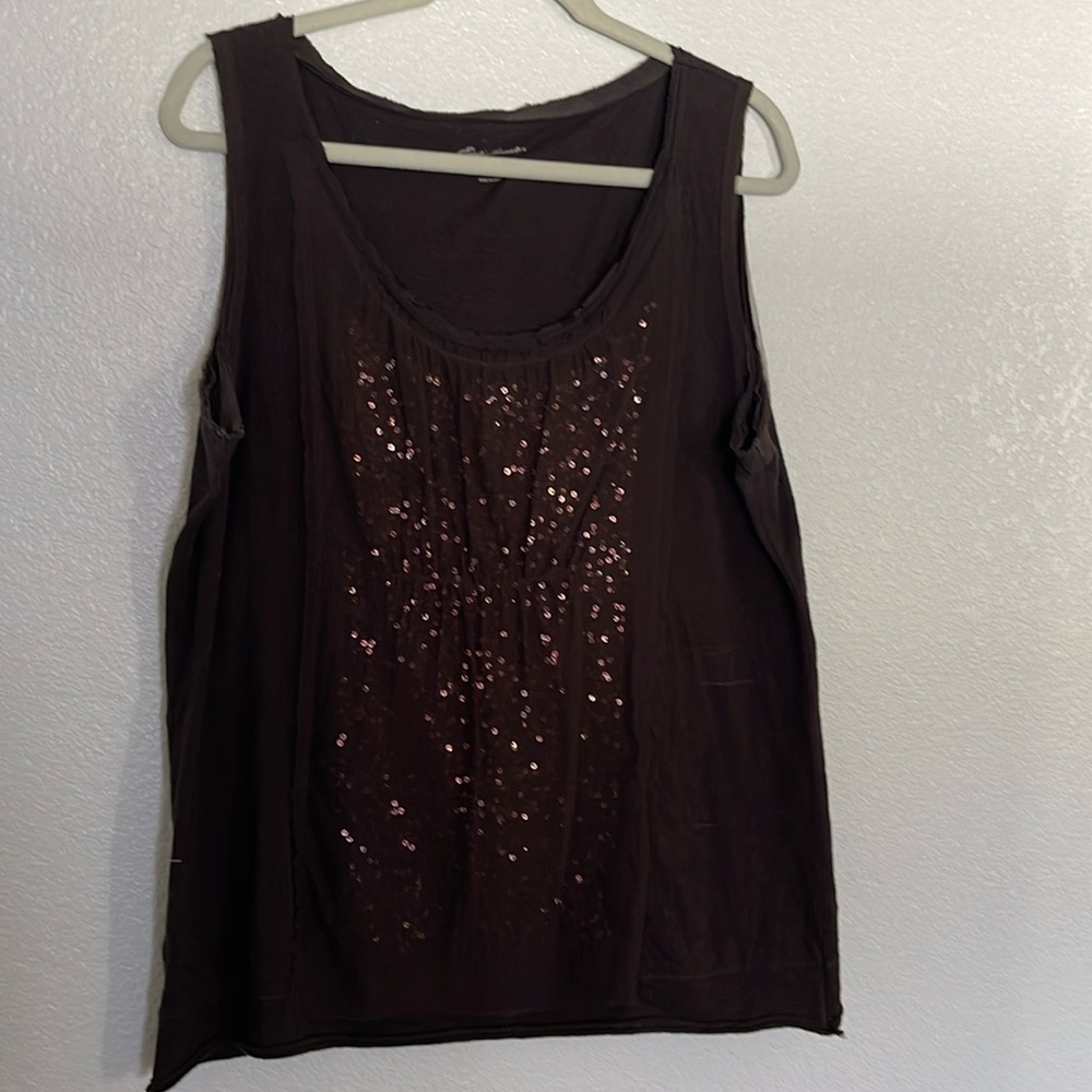 Eddie Bauer sequin tank